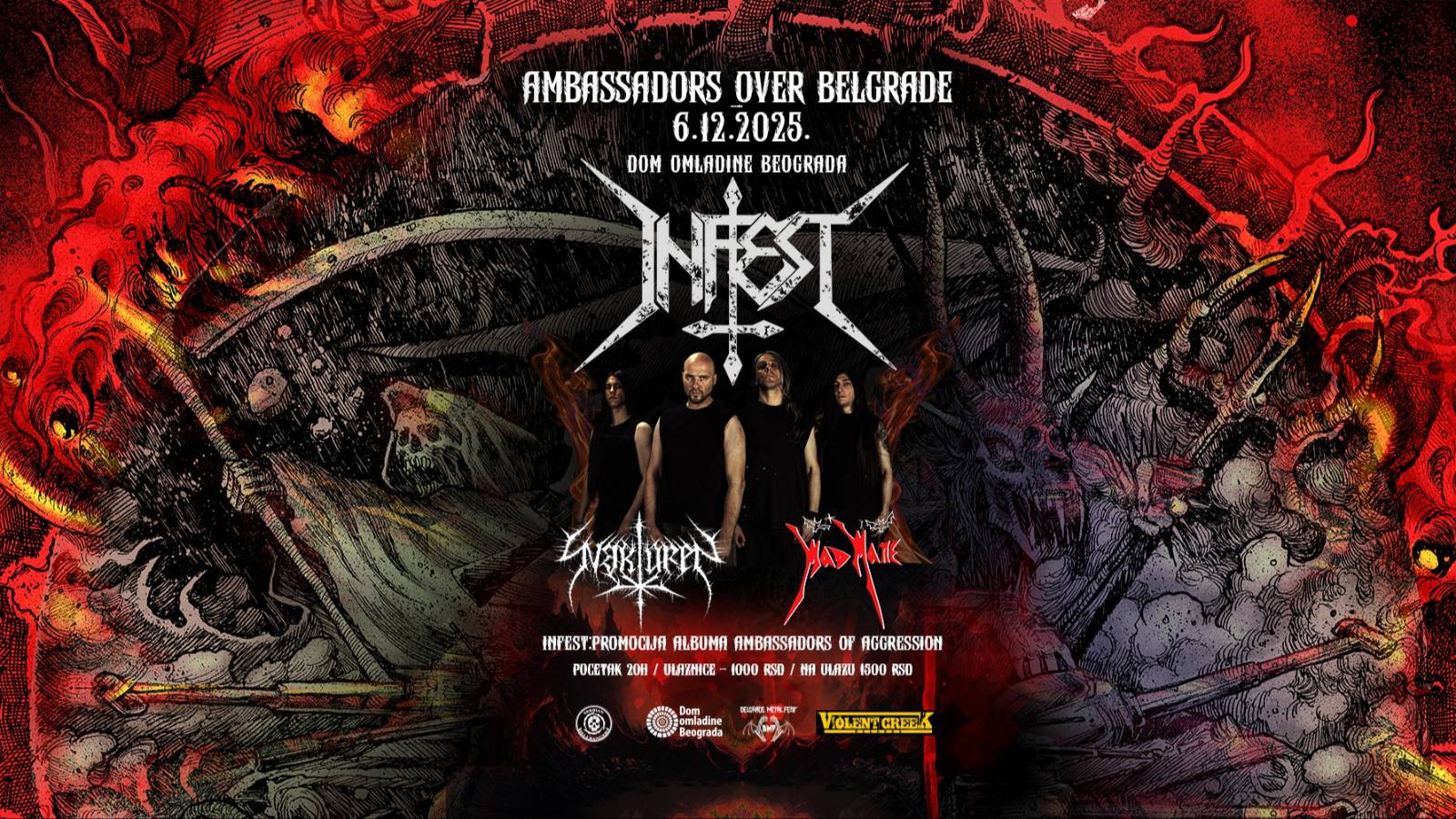 Infest - Promocija albuma...