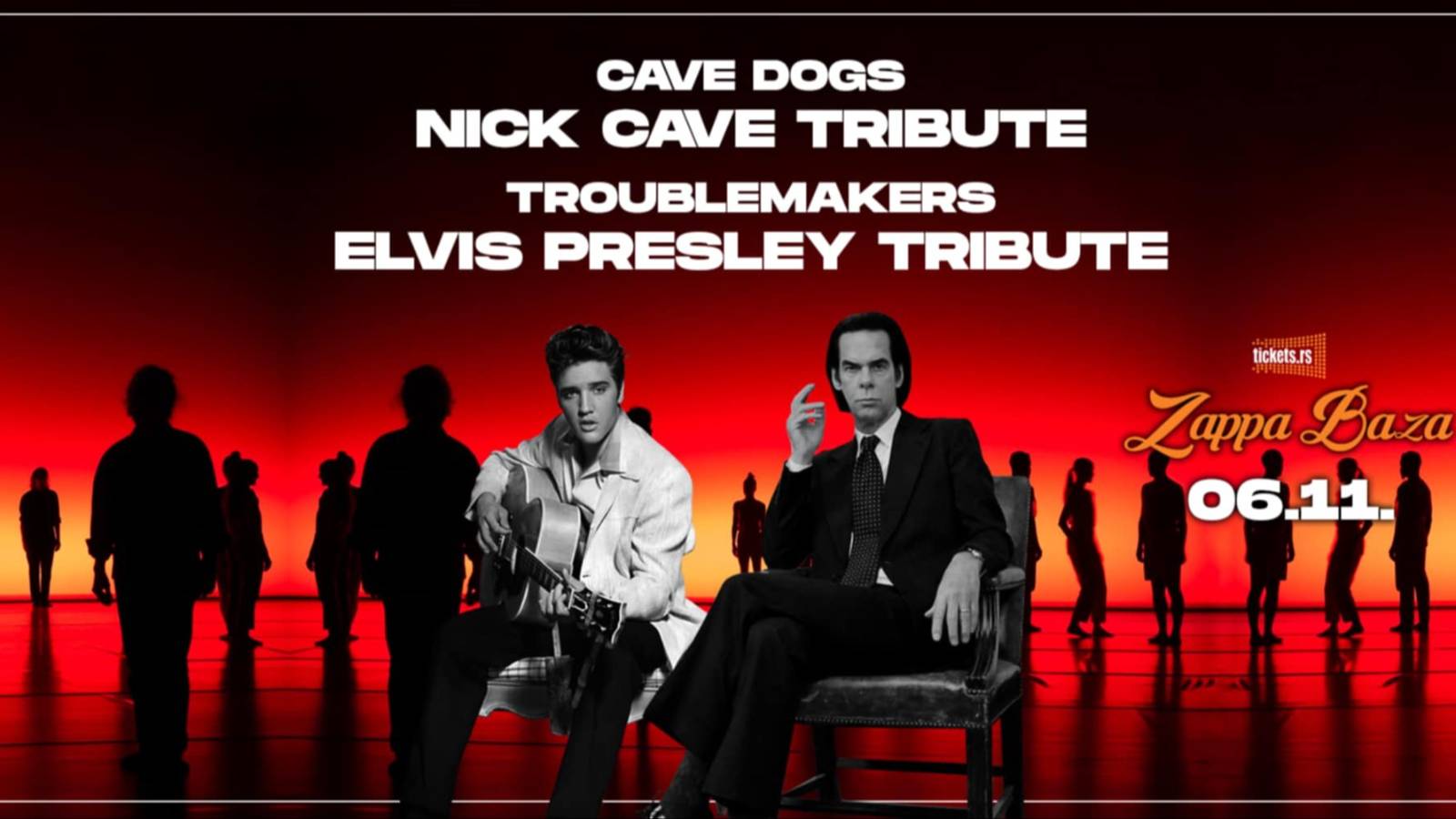Cave Dogs - Nick Cave Tribute  - Elvis Preslay Tribute